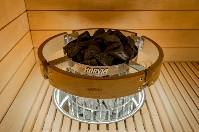 Sauna sobası ve elektrikli ısıtıcı sistemi